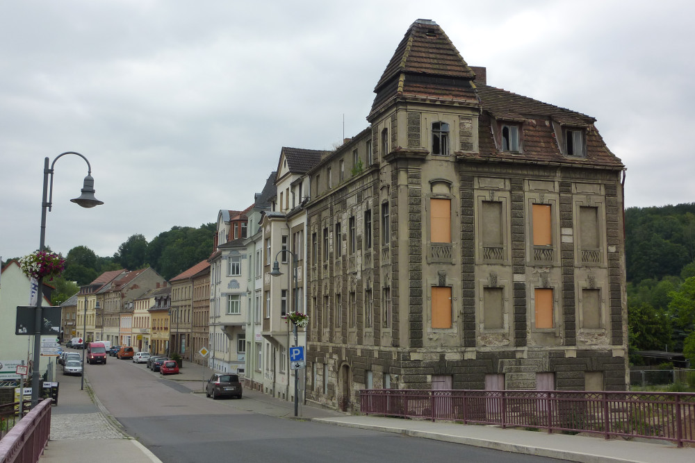 Blick von der Muldebrücke