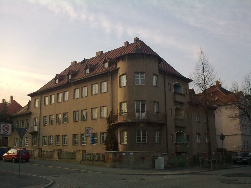 Fassadenansicht Ecke Südstraße/Stephanstraße