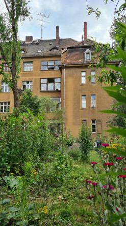 Hausansicht aus dem Garten II