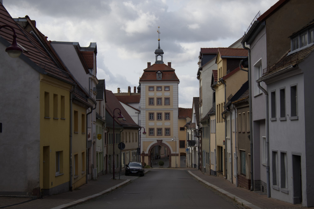 Reichstor vom Reichsteinweg aus