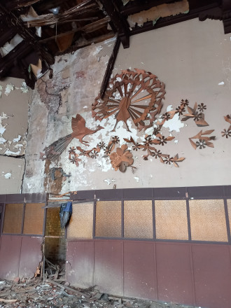Innen Wandrelief Saal