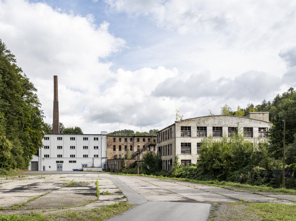 Spinnmühle / Baumwollspinnerei A. G. Oehme in Zschopau