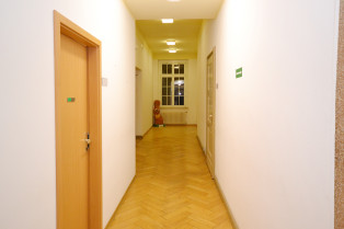 Flur Verwaltungsgebäude