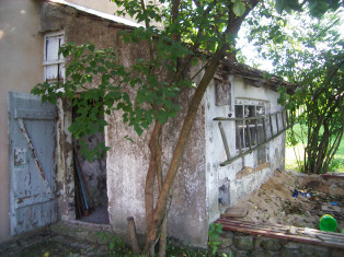 Anbau Hühnerstall 2013, vor Sanierung