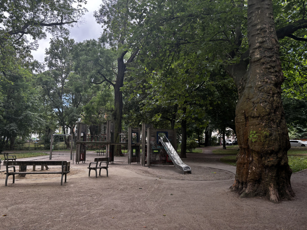 Spielplatz im Elsapark.