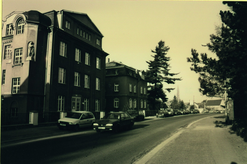 Historische Ansicht von der Chemnitzer Straße