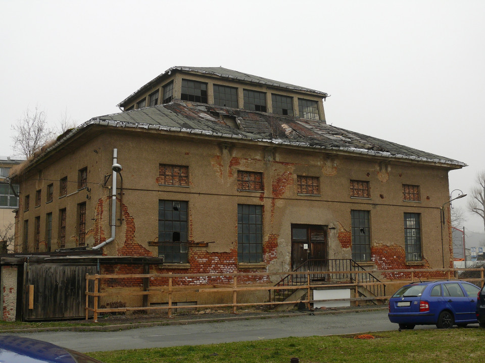 Spitzenpavillon Plauen, Dürerstraße 32 , Eingangsbereich