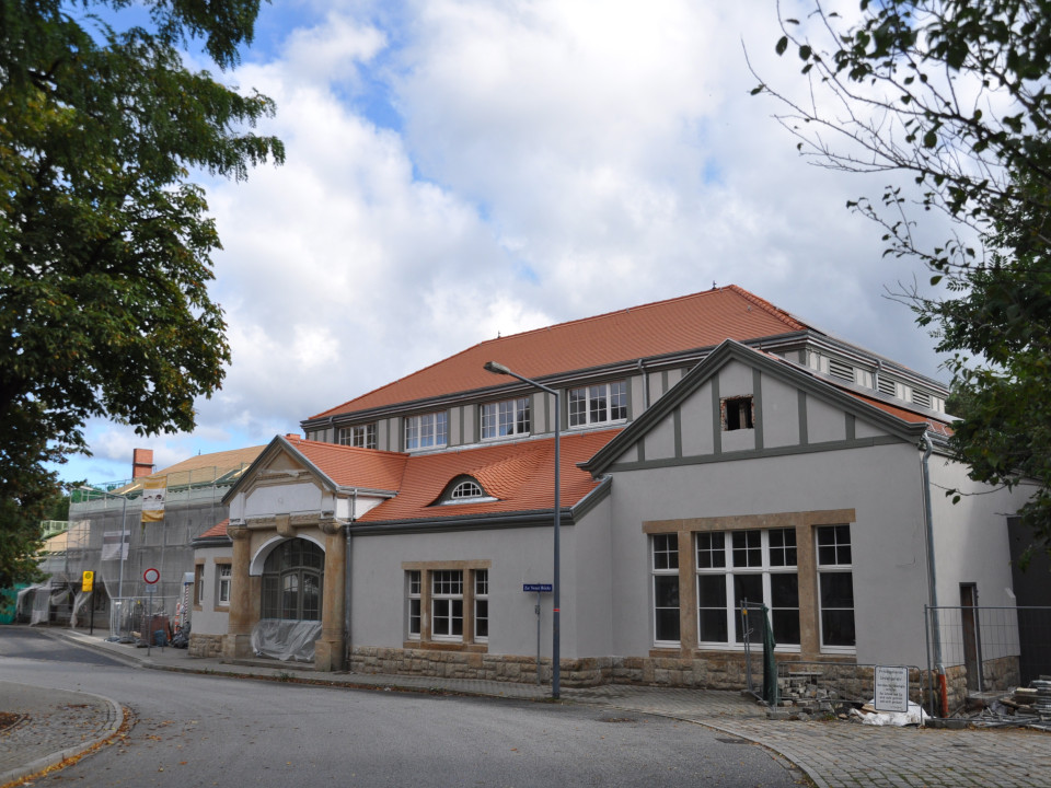 Bahnhof Dresden-KLotzsche nach der Sanierung