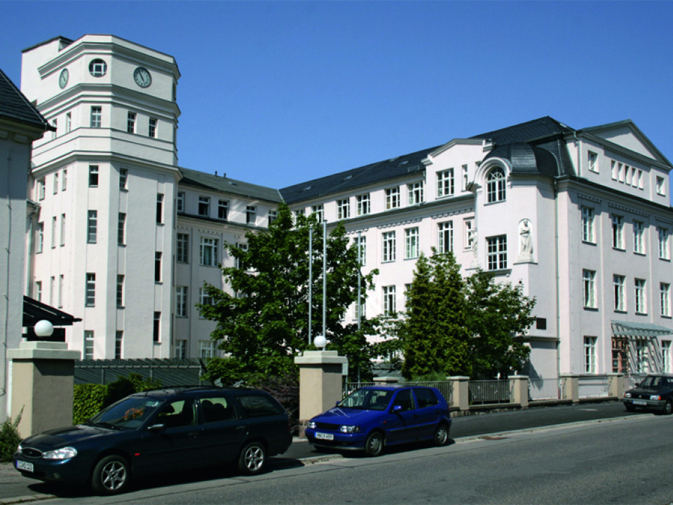 Ansicht von der Chemnitzer Straße nach der Sanierung, Aufnahme ca.2007