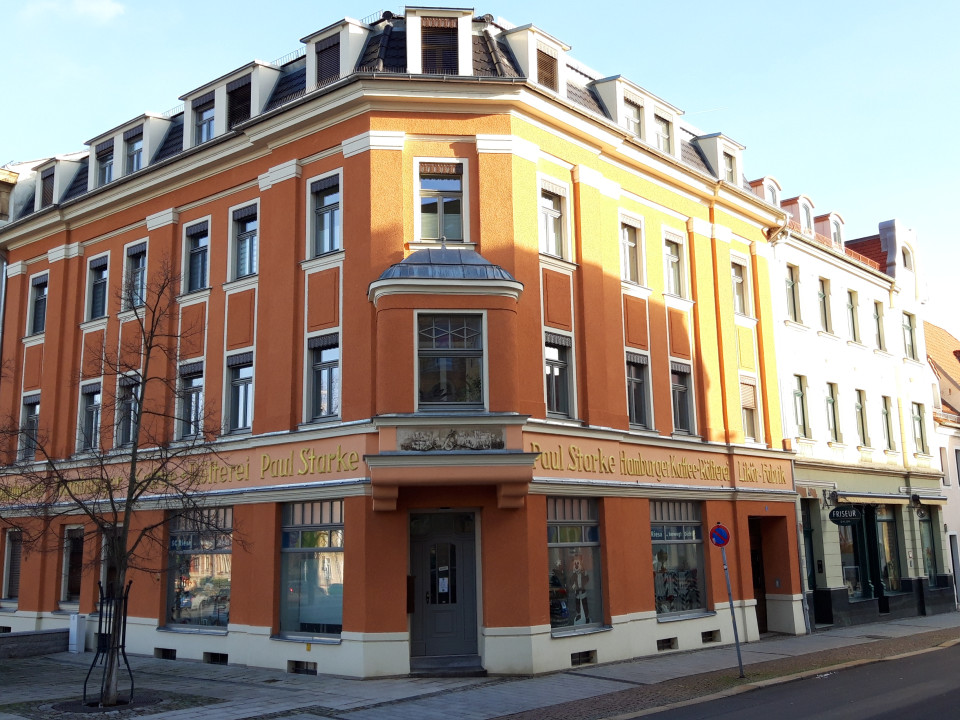 Kaffee Starke in Riesa nach der Sanierung