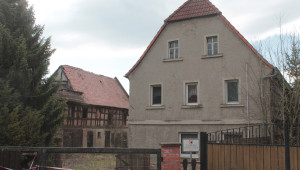 Scheune und Wohnhaus