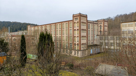 Spinnerei II der Gebrüder Schüller in Venusberg