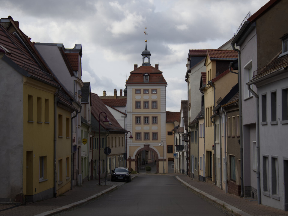 Reichstor vom Reichsteinweg aus