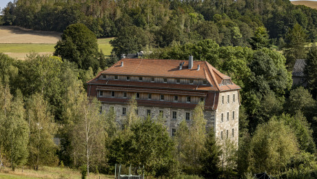 Spinnmühle / Baumwollspinnerei J. A. Hößler in Chemnitz/Kleinolbersdorf-Altenhain