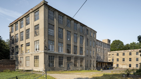 Spinnmühle / Baumwollspinnerei E. M. Fiedler/G. Liebermann in Flöha- Falkenau (Untere Fabrik, ehem. Schreyersche Spinnmühle)