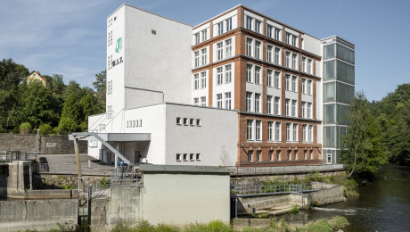 Spinnmühle / Sächsische Nähfadenfabrik, R. Heydenreich in Witzschdorf