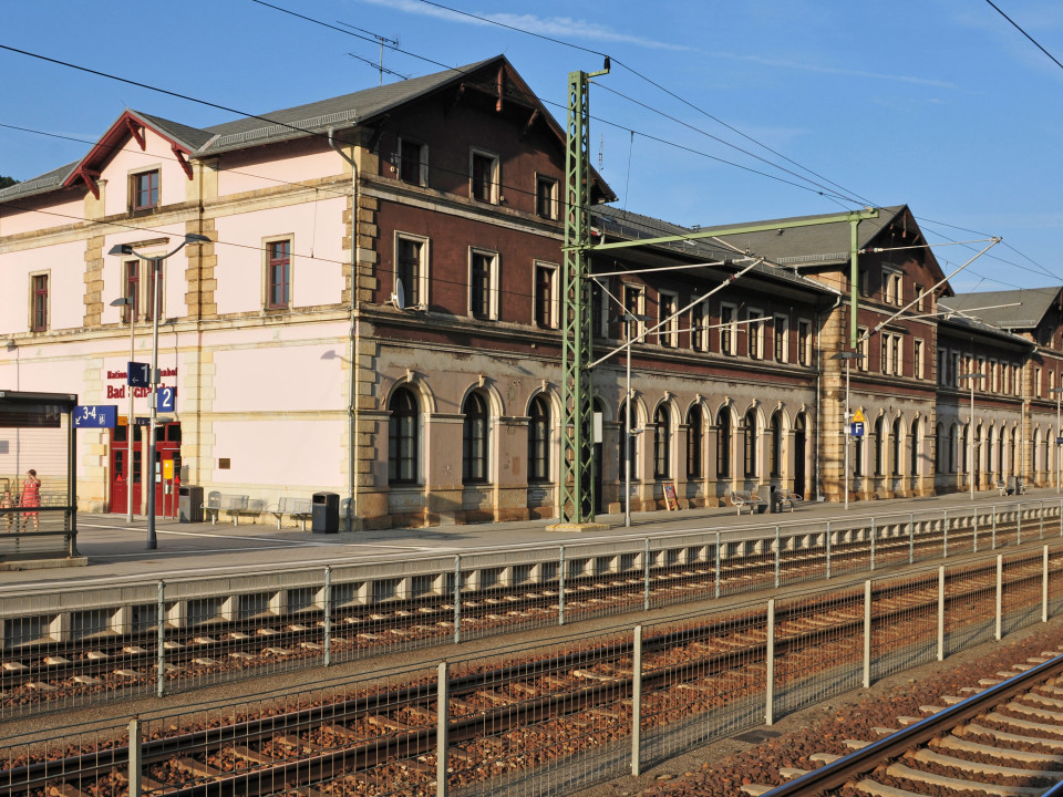 Ansicht vom Bahnsteig