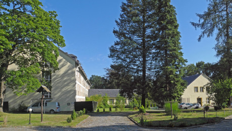 Hotel Albrechtshof, ehem. Gästehaus des Ministerrates der DDR in Gohrisch (Stand: 2019)