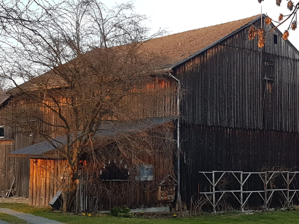 Verkauf des Scheunengebäudes zum Ab- und Wiederaufbau