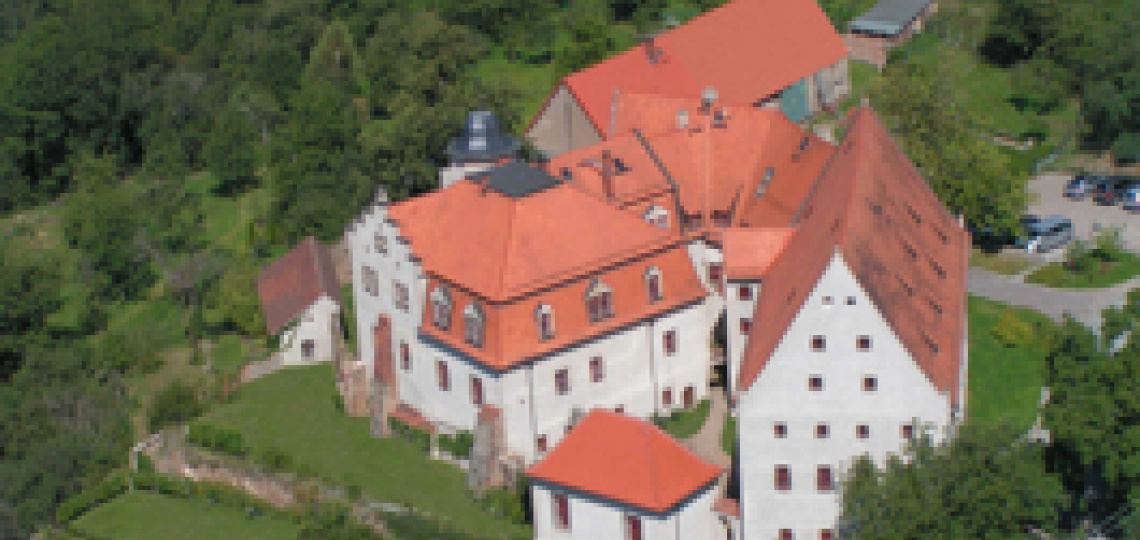 Schloss Batzdorf Luftaufnahme um 2010
