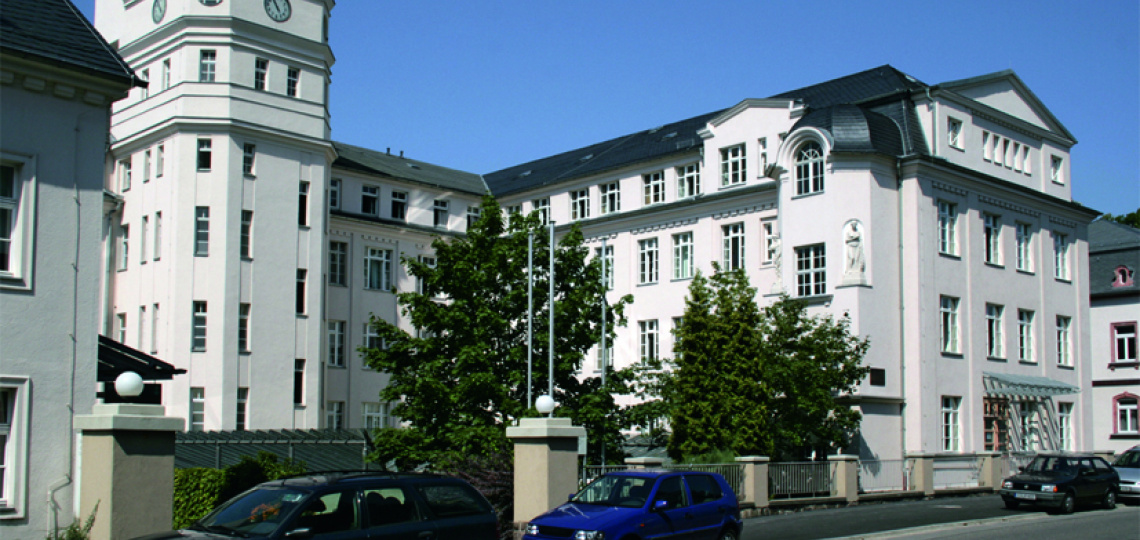 Ansicht von der Chemnitzer Straße nach der Sanierung, Aufnahme ca.2007