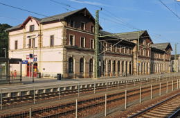Ansicht vom Bahnsteig